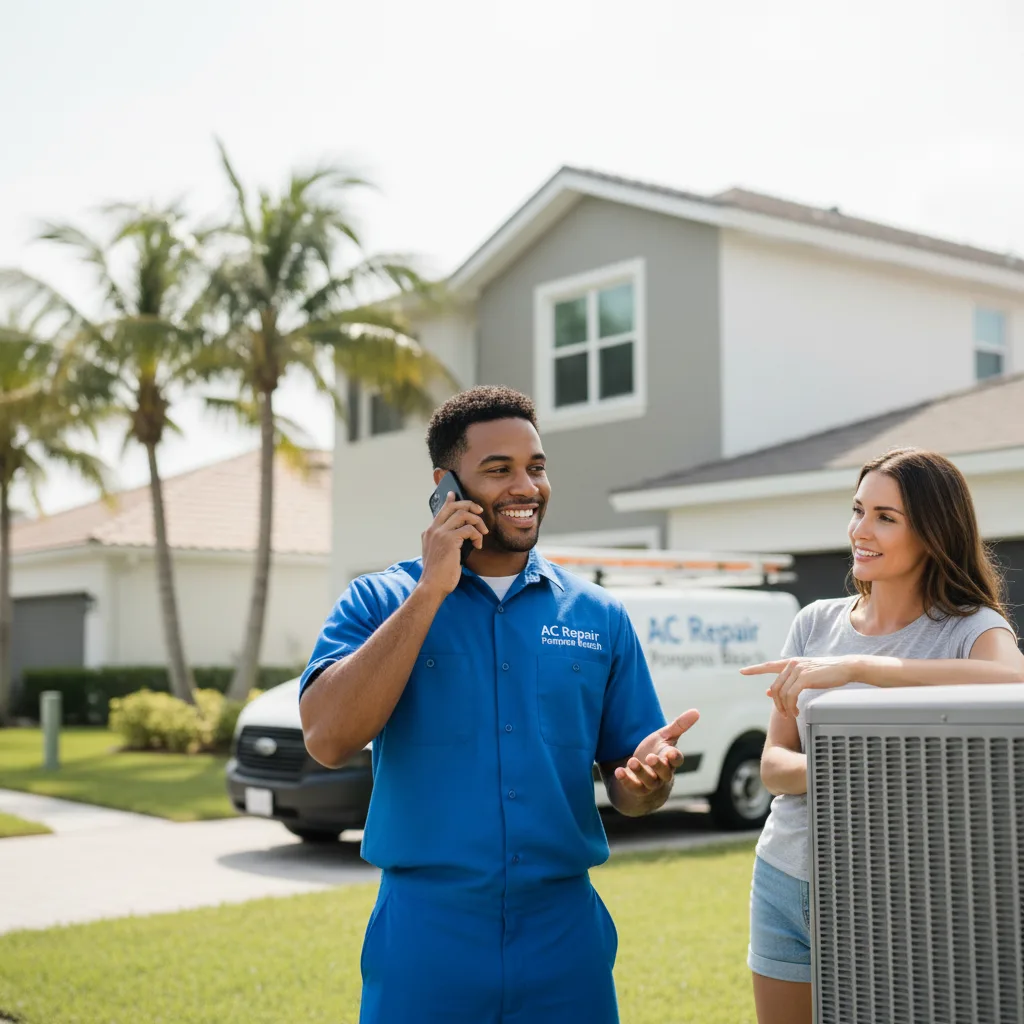 AC Repair Pompano Beach customer support in North Bay Village